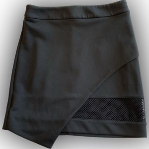 Express Black Mini Skirt.